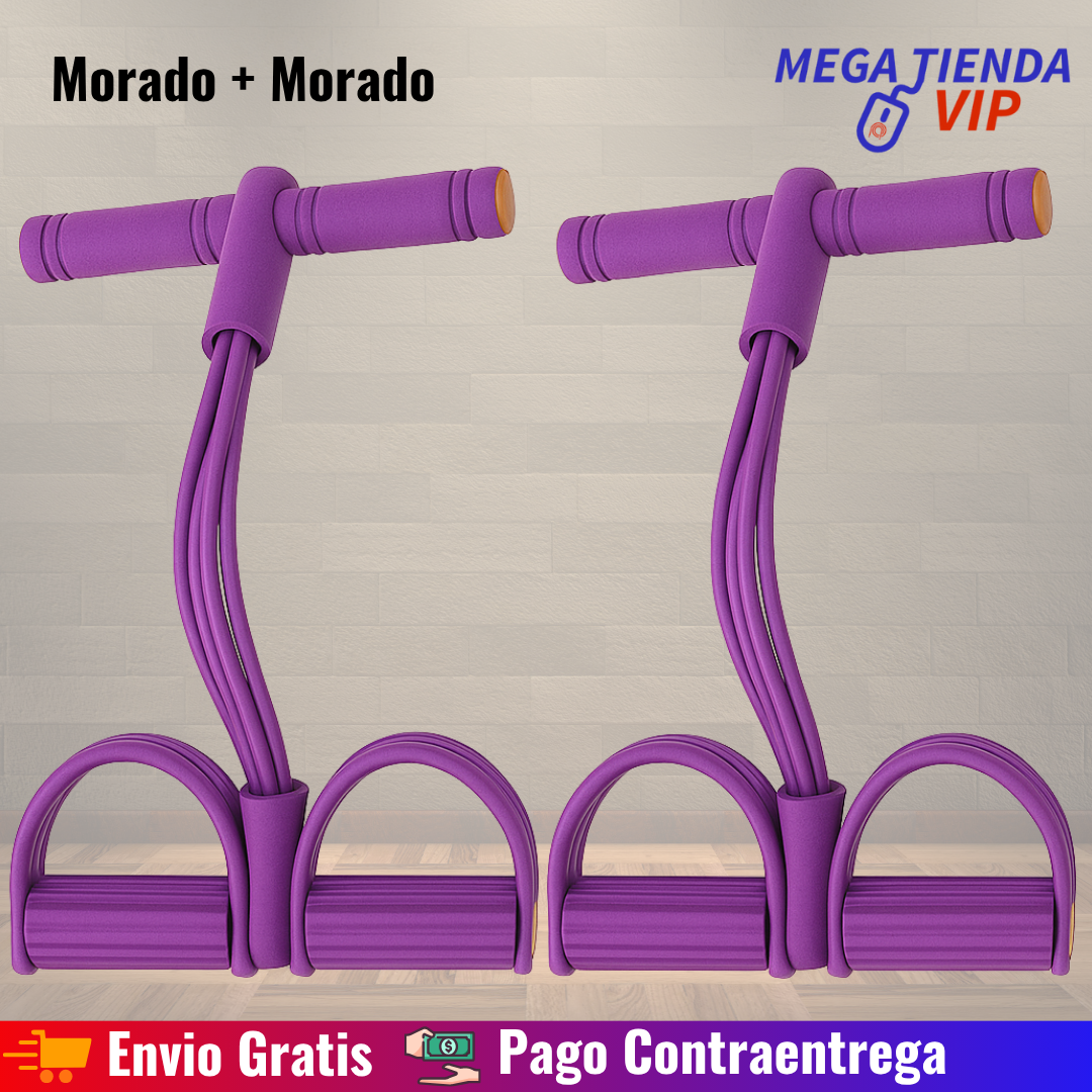Combo (X2) Banda Elástica Ejercicio y Yoga