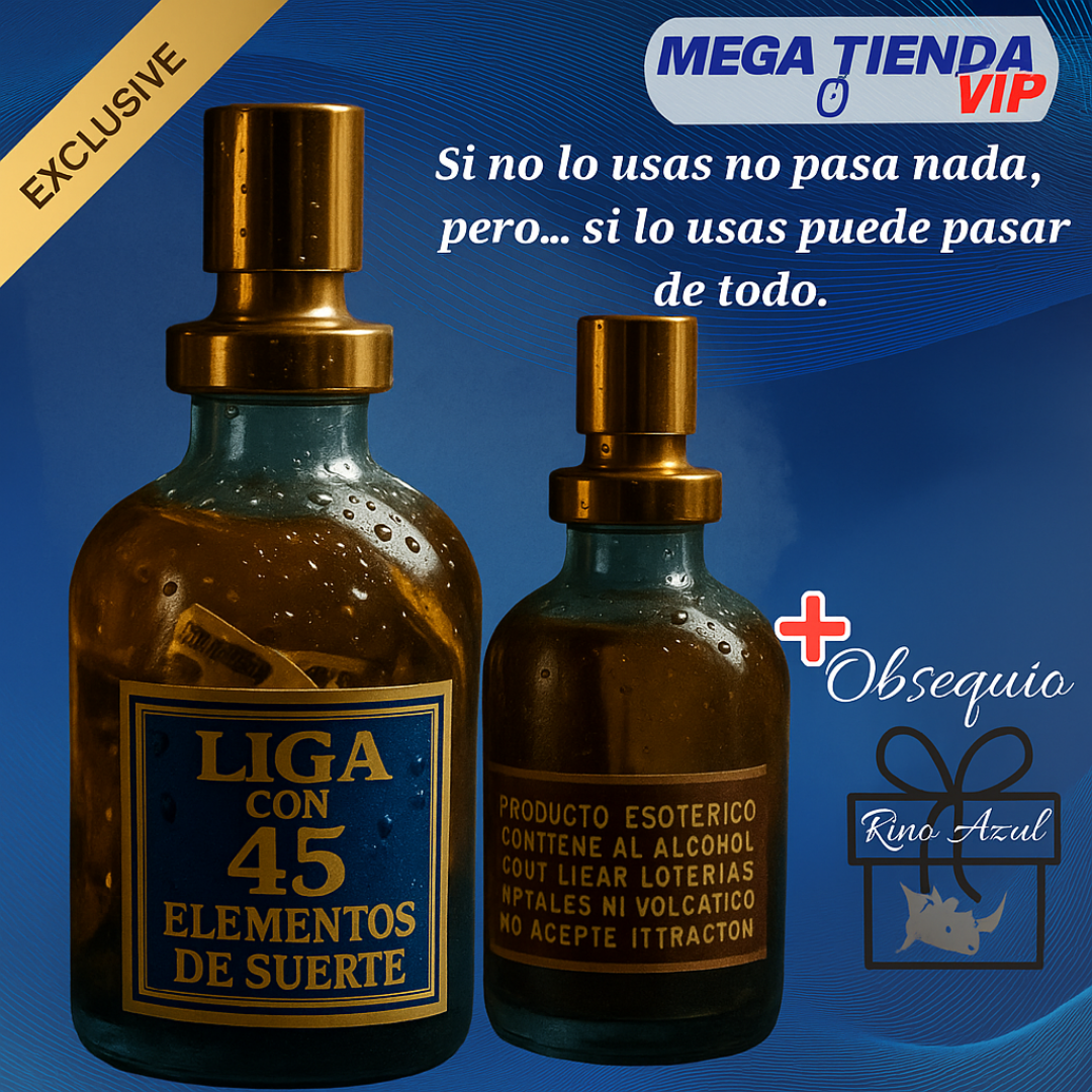Perfume - LIGA 45 - Prosperidad y Abundancia - 60 mL