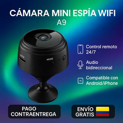 Camara Mini Espia Wifi de seguridad A9