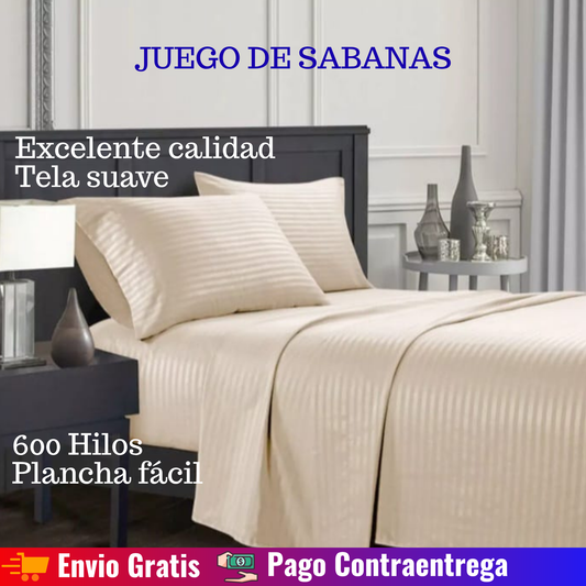 JUEGO DE SABANAS GARANTIZADAS