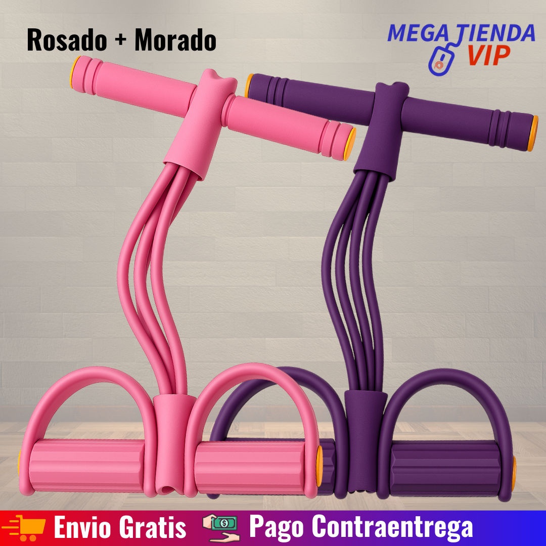 Combo (X2) Banda Elástica Ejercicio y Yoga