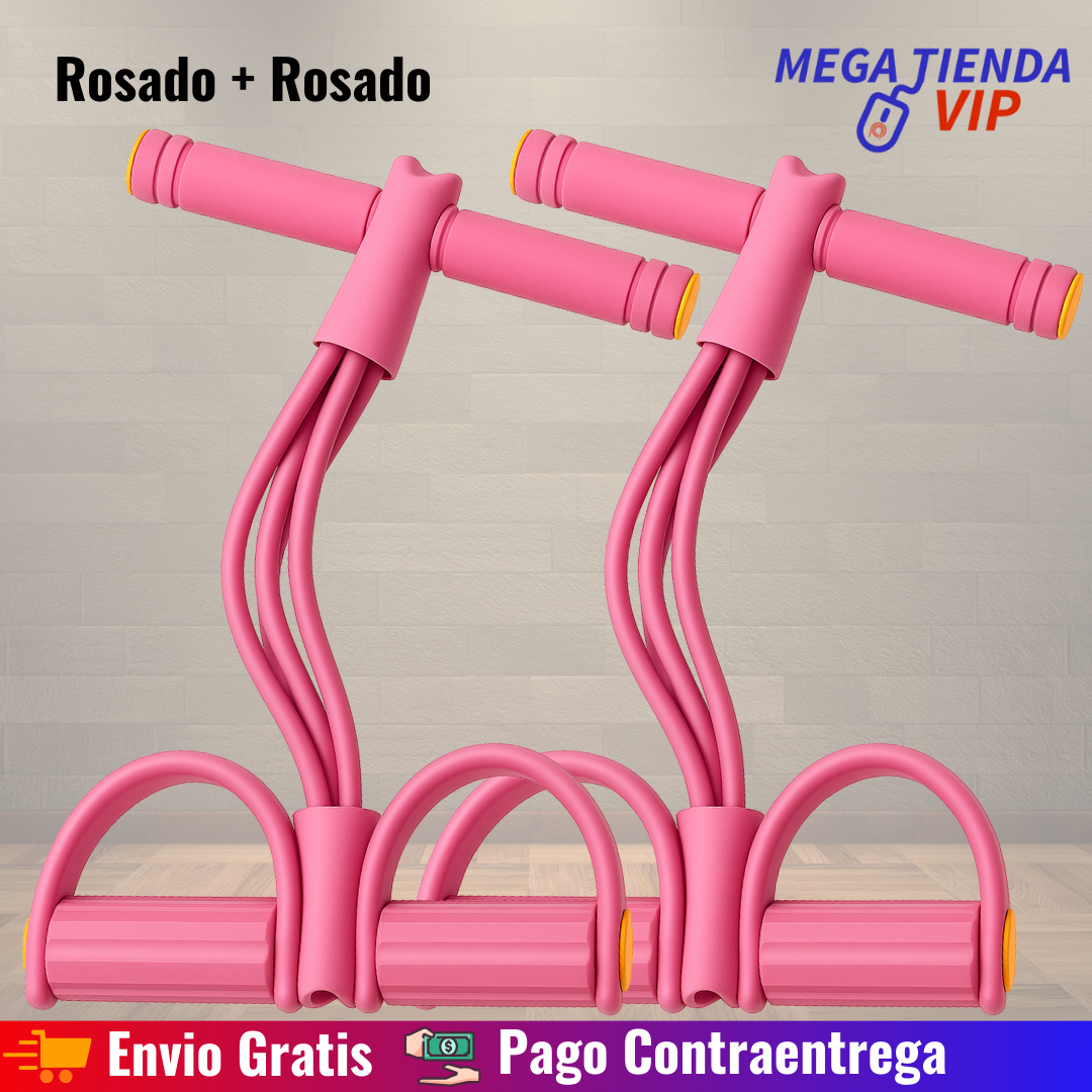 Combo (X2) Banda Elástica Ejercicio y Yoga
