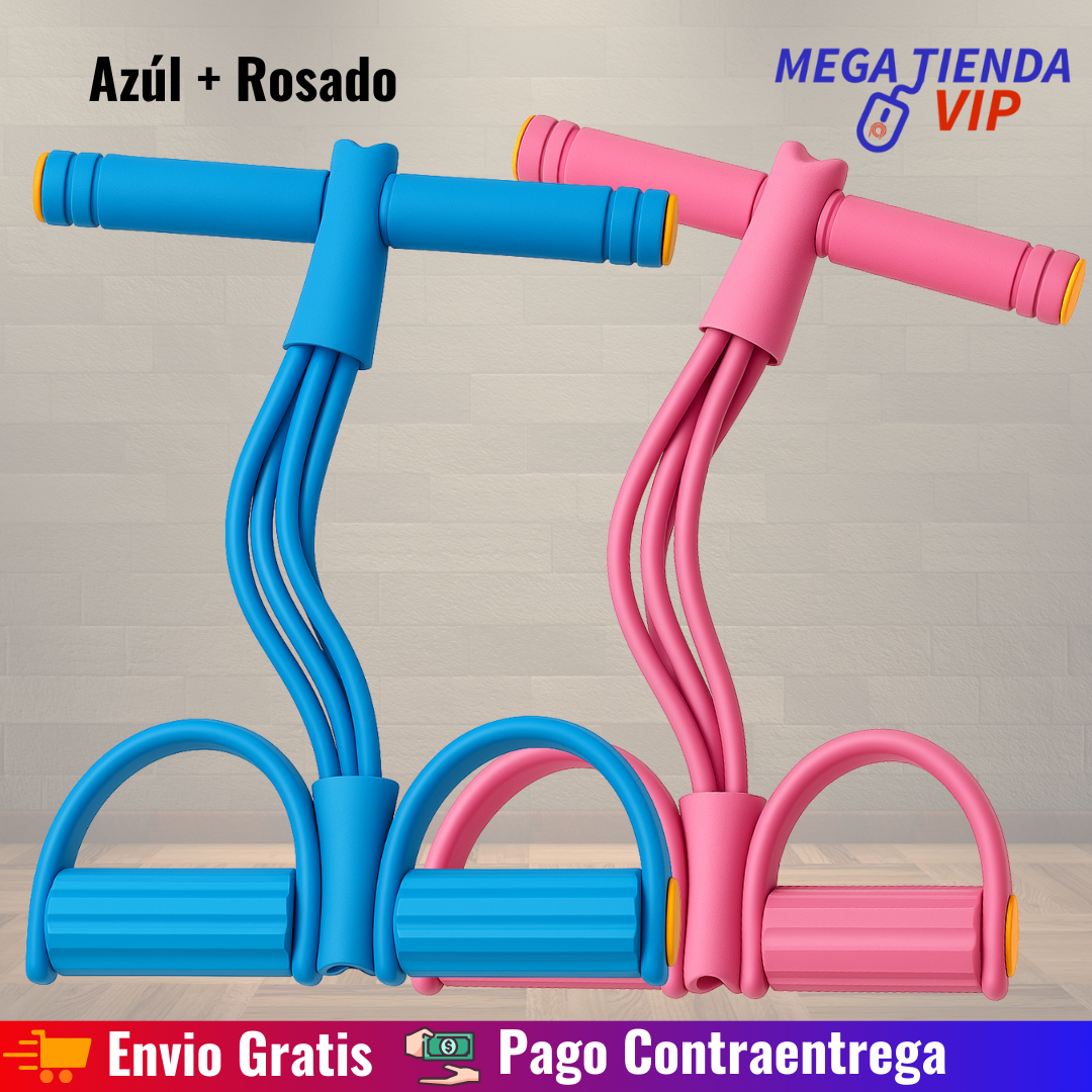 Combo (X2) Banda Elástica Ejercicio y Yoga