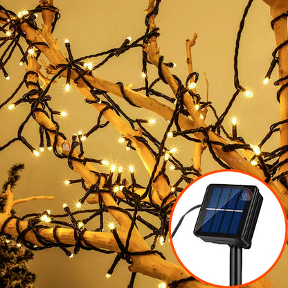 Luces Navideñas  de Energía Solar