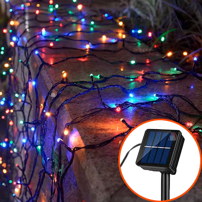 Luces Navideñas  de Energía Solar
