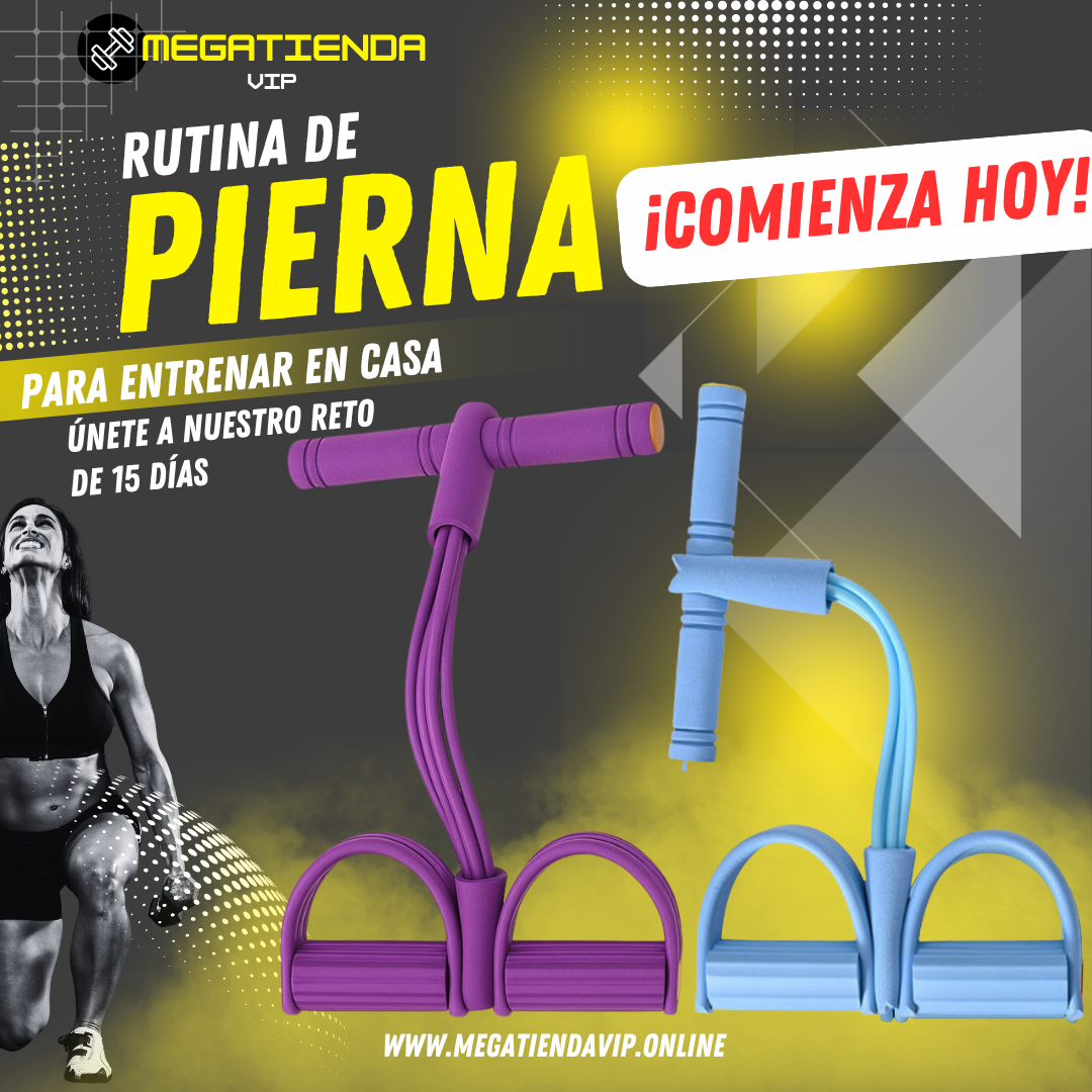 Combo (X2) Banda Elástica Ejercicio y Yoga