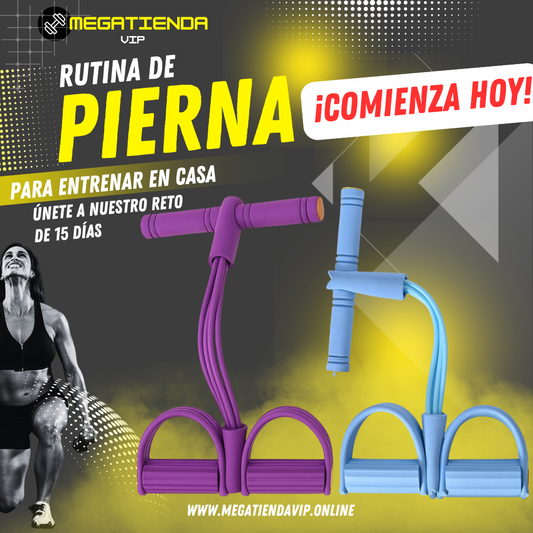 Combo (X2) Banda Elástica Ejercicio y Yoga